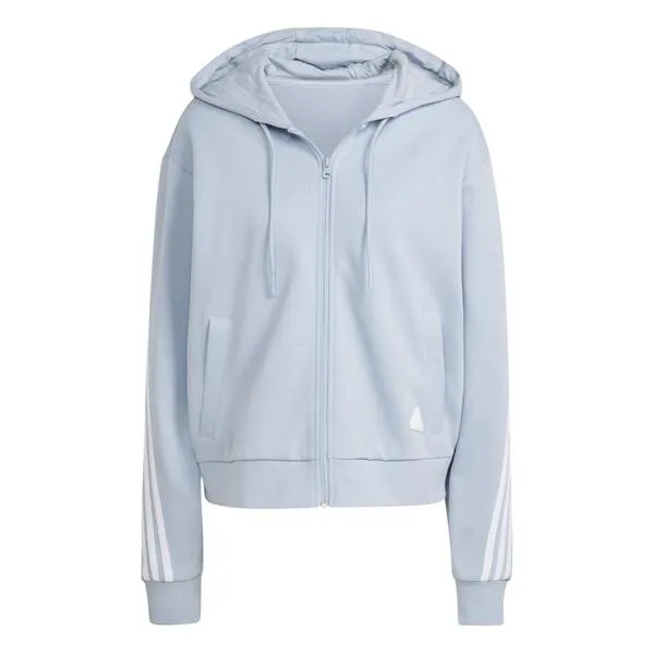 Chaqueta Mujer Adidas 3S FZ Azul celeste