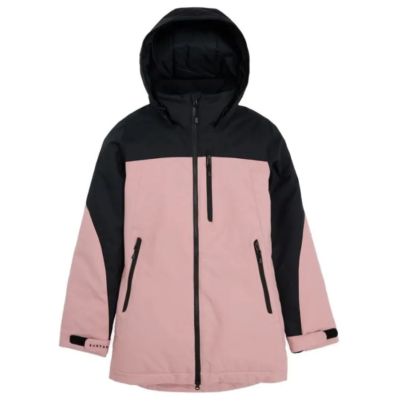 Chaqueta para mujer Burton Lelah (True Black/Powder Blush)