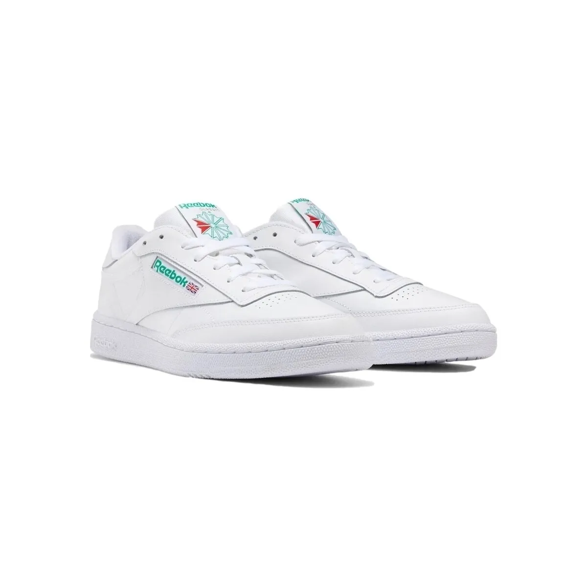 CLUB C 85 SHOES  INTENSE WHITE/GREEN