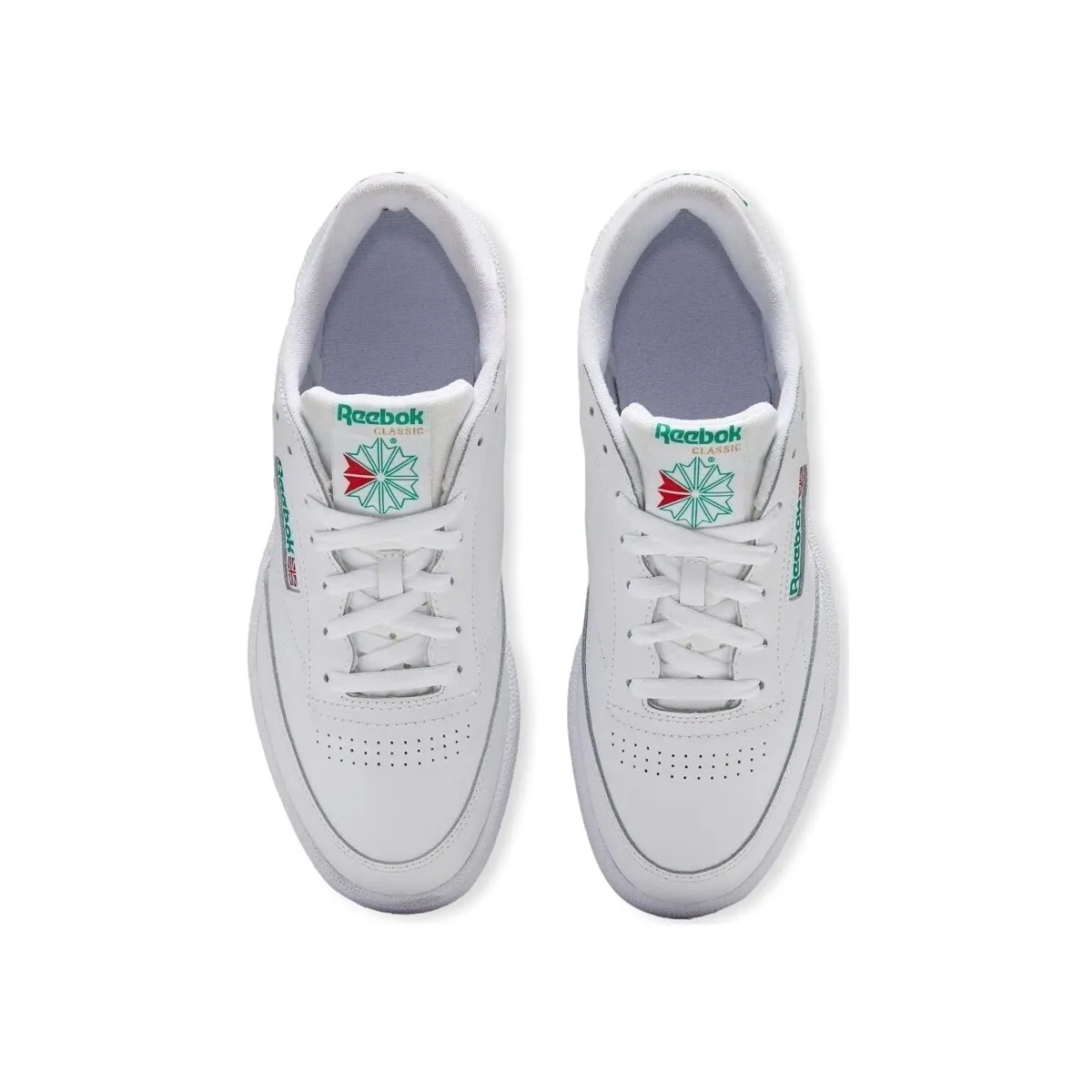 CLUB C 85 SHOES  INTENSE WHITE/GREEN