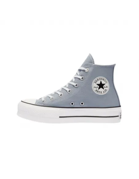 Converse All Star Plataforma Altas Grises