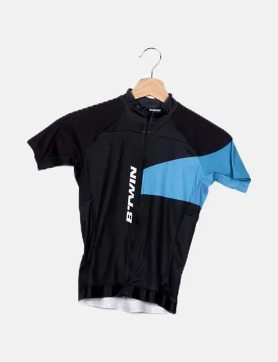 Decathlon Chaqueta negra deportiva