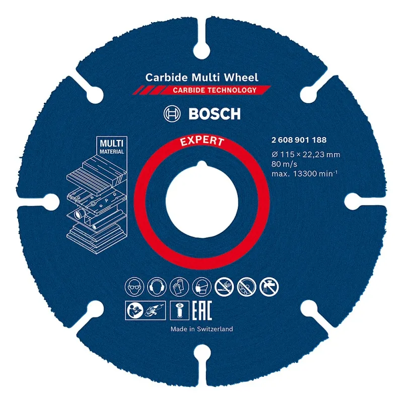 DISCO DIAMANTADO 4 1/2" EXPERT MULTIMATERIAL BOSCH 2608.901.188000