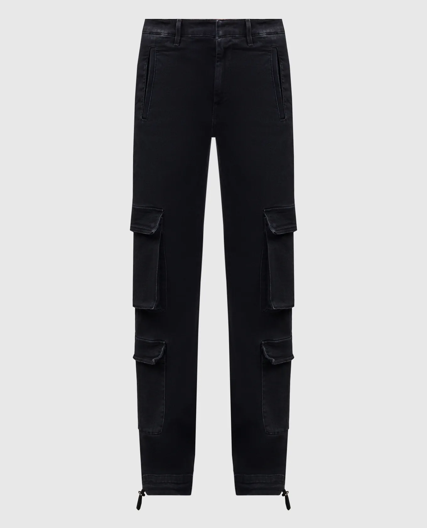 Dondup Tori logo cargo pants in black