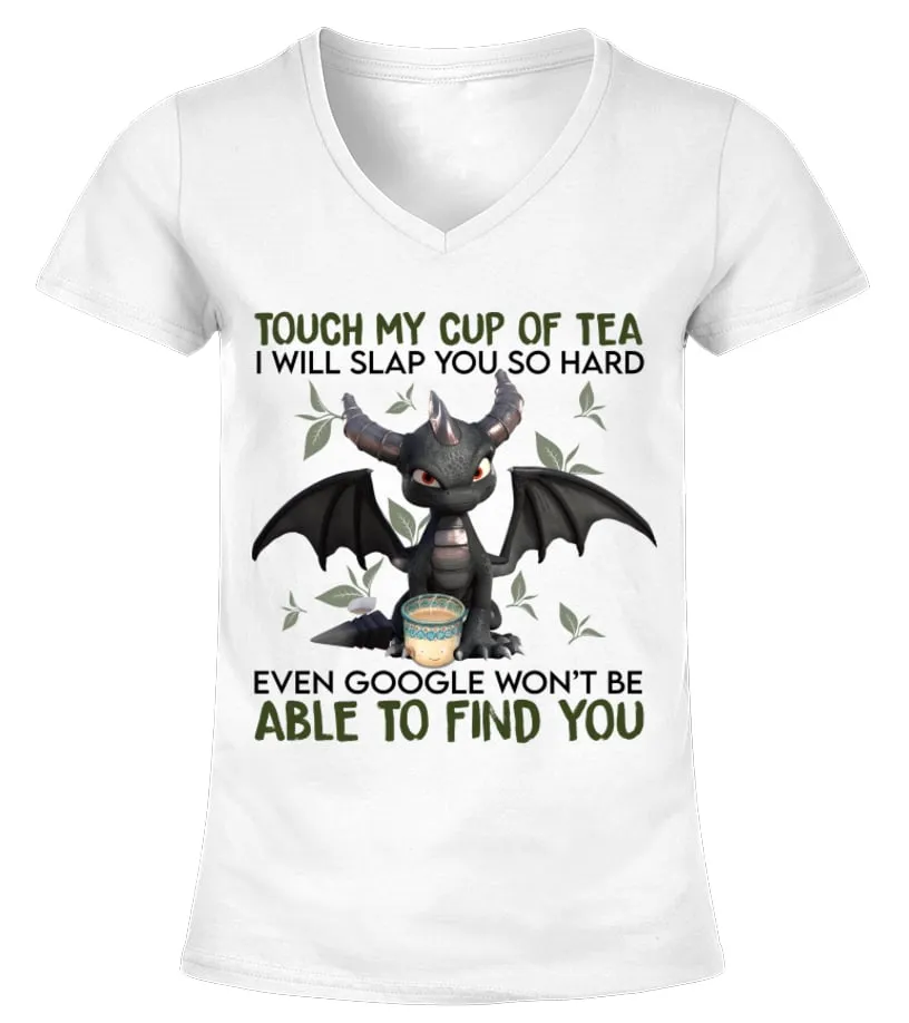 Dragon Tea Camiseta cuello pico Mujer