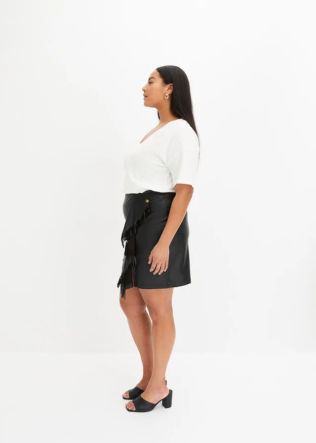 Falda lápiz Negro