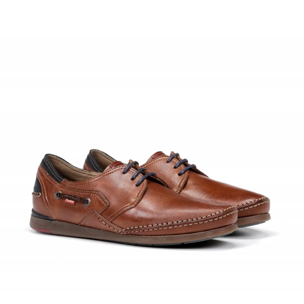 Fluchos zapato mariner cordón ancho especial hombre 9884