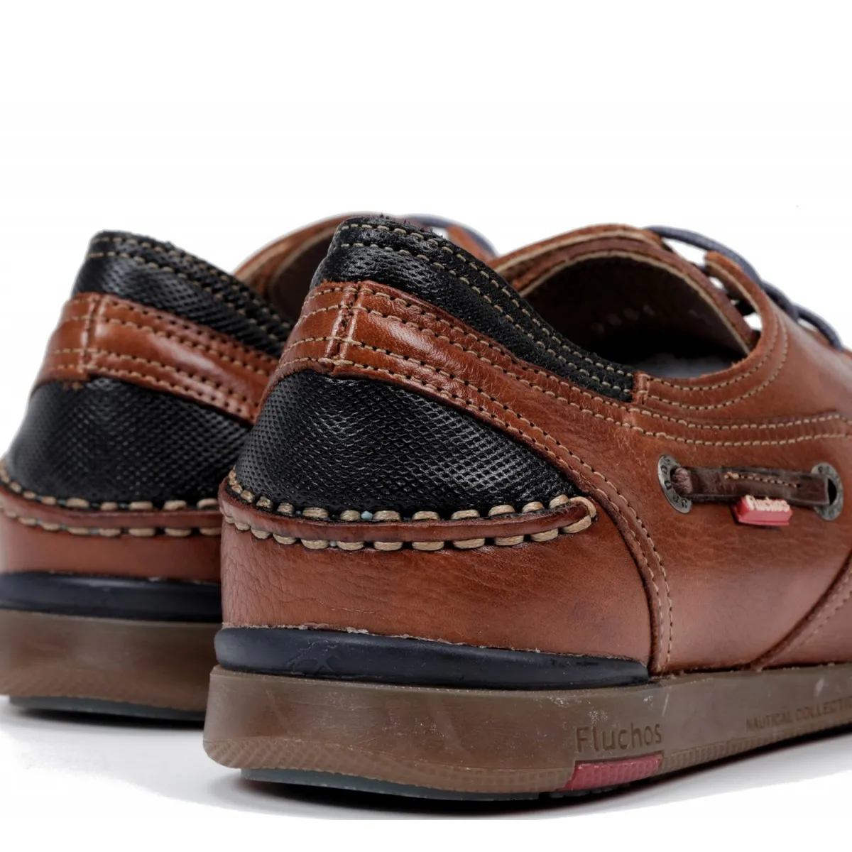 Fluchos zapato mariner cordón ancho especial hombre 9884