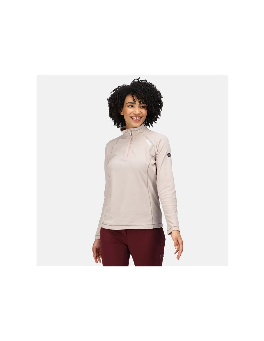 FORRO POLAR REGATTA MONTES LIGHTWEIGHT HALFZIP W LIGHT PINK