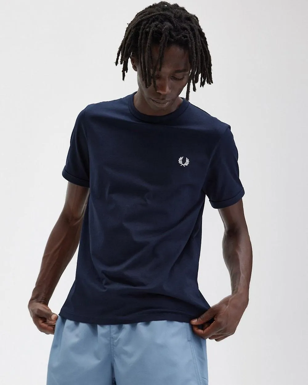 Fred Perry Fred Perry Camiseta Ringer para hombre NOS