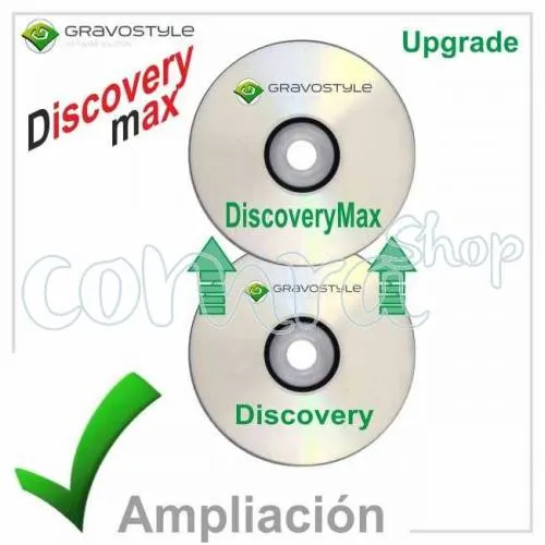 Gravostyle´9 DISCOVERYMAX. Ampliación desde Discovery