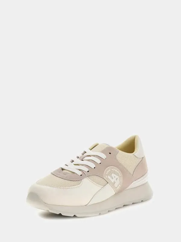GUESS FANO MIXEDLEATHER RUNNING SHOES