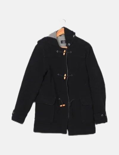 HACKETT Abrigo azul oscuro trenca