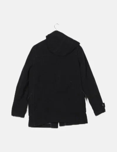 HACKETT Abrigo azul oscuro trenca
