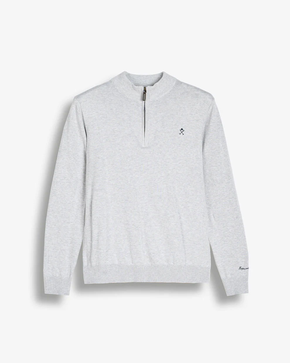 Harper jersy icon zipper medium grey