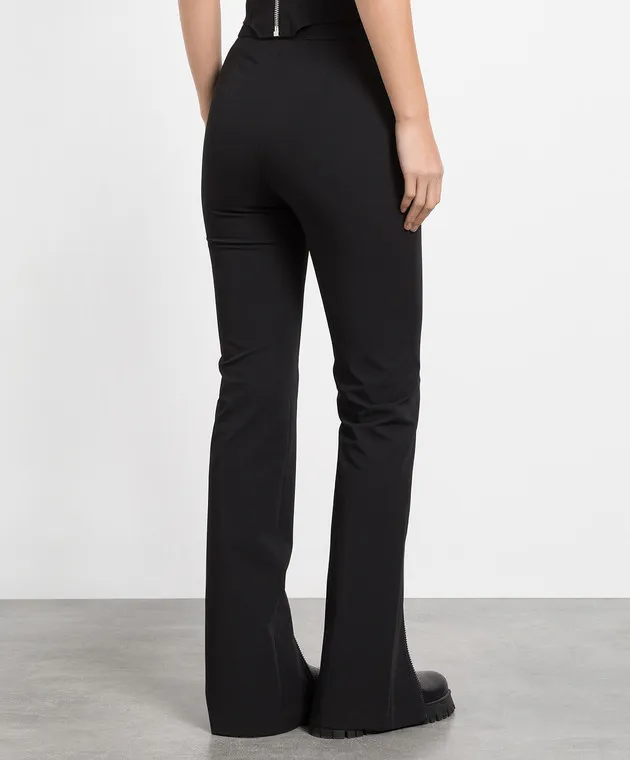 Heron Preston Black pants with logo patch