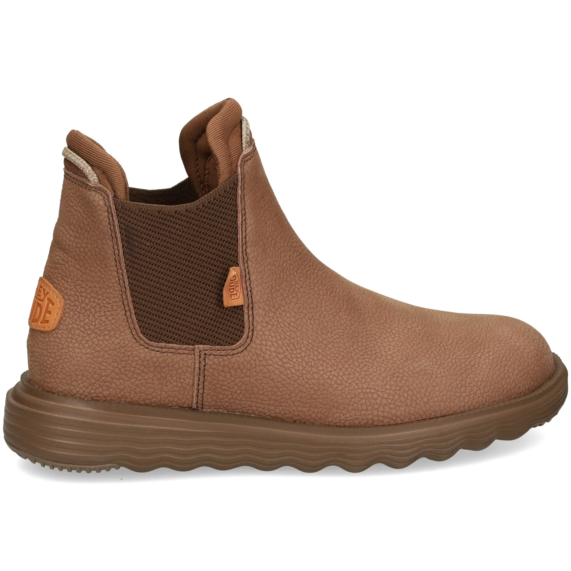 HEY DUDE Botines de Hombre 255 BROWN