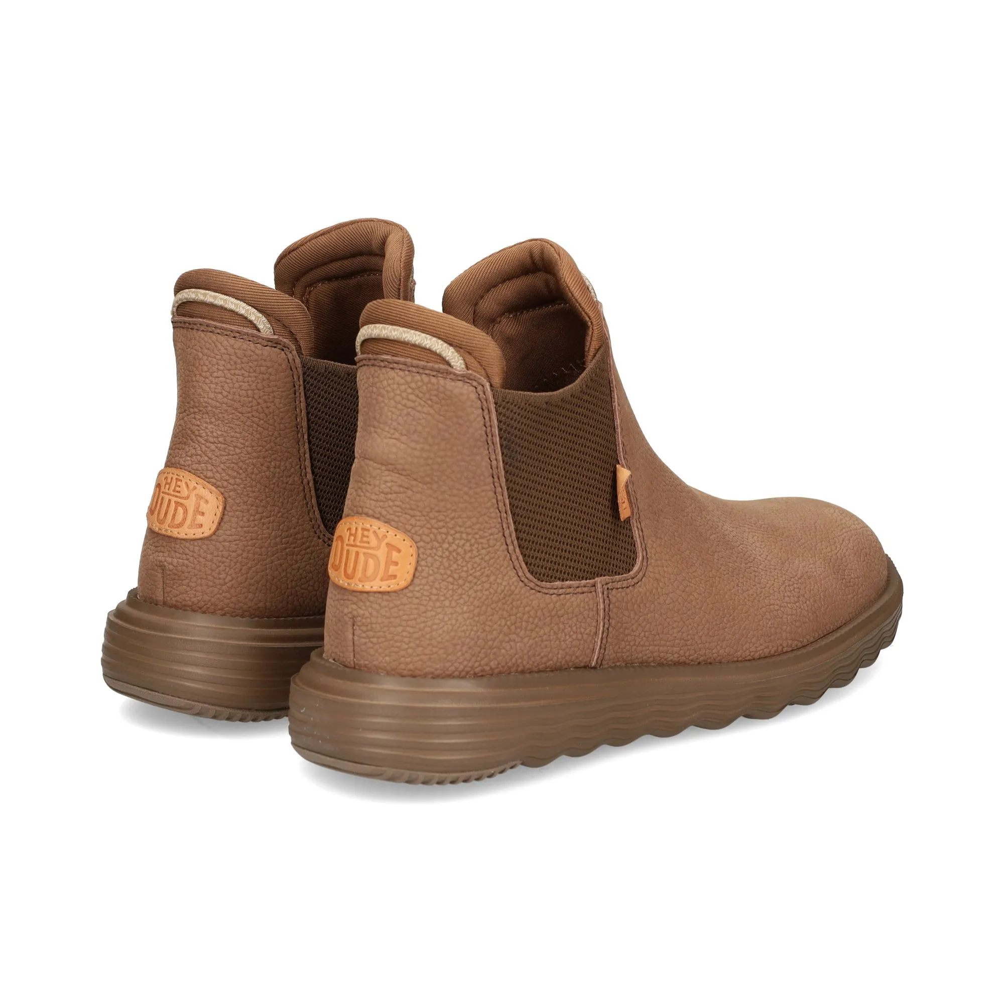 HEY DUDE Botines de Hombre 255 BROWN