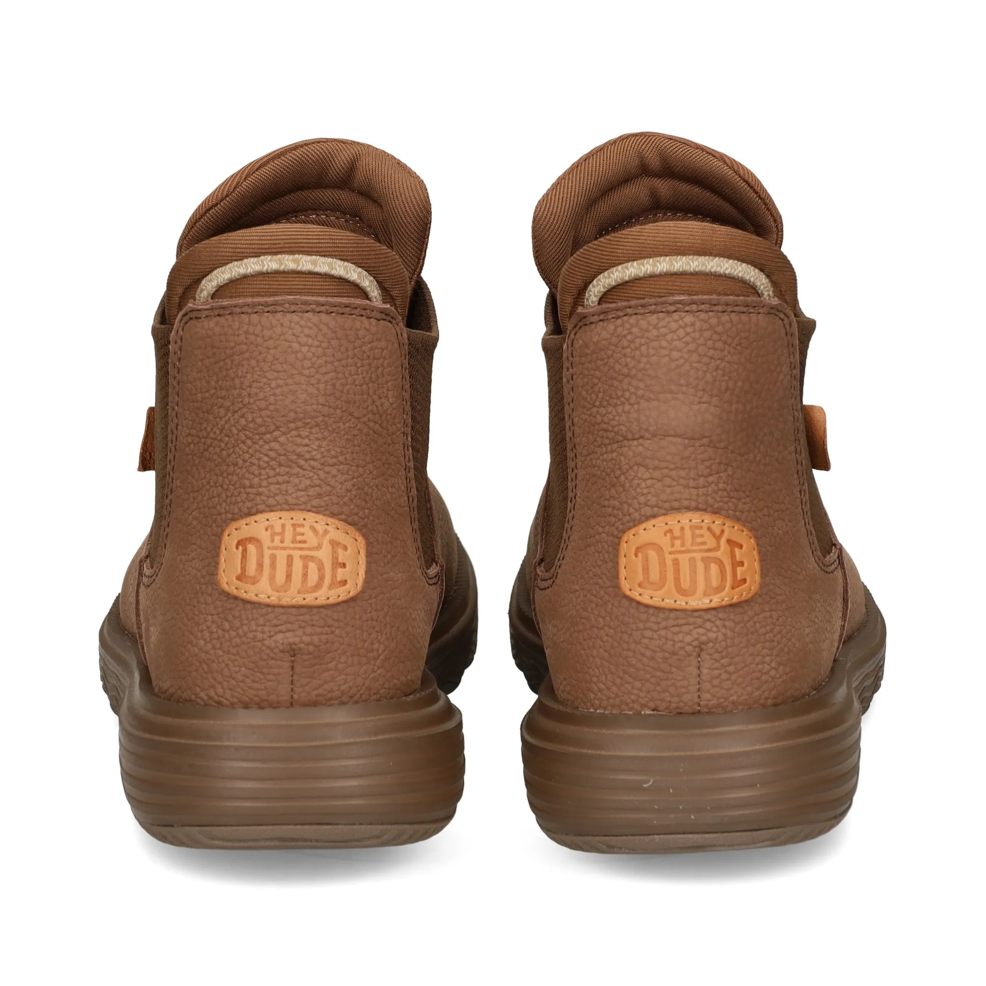 HEY DUDE Botines de Hombre 255 BROWN
