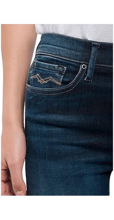 Jean Stretch Para Mujer Luz Hyperflex Replay 10724
