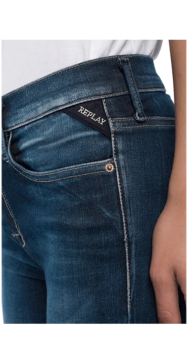 Jean Stretch Para Mujer Luz Hyperflex Replay 10724