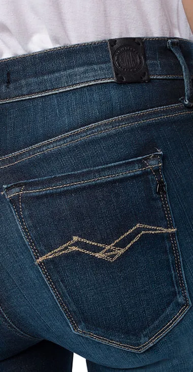 Jean Stretch Para Mujer Luz Hyperflex Replay 10724