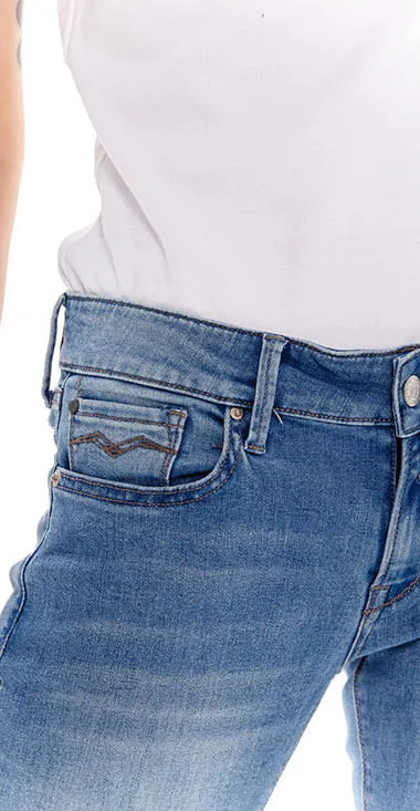 Jean Stretch Para Mujer Luz Replay 21462