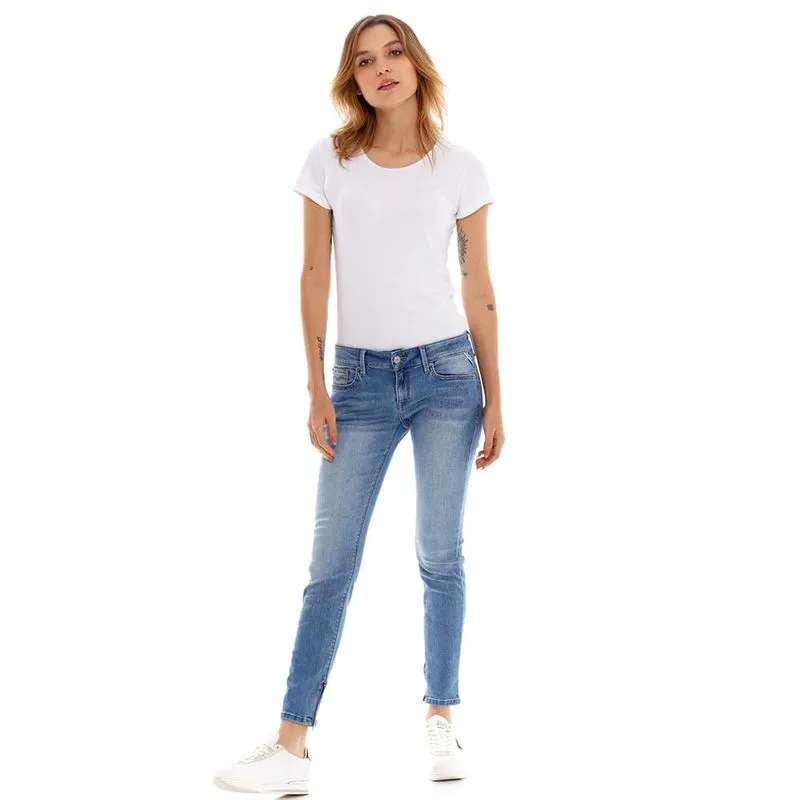 Jean Stretch Para Mujer Luz Replay 21462