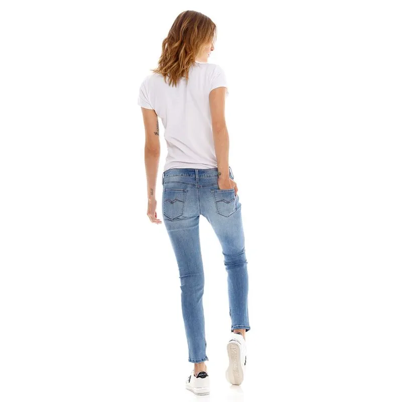 Jean Stretch Para Mujer Luz Replay 21462