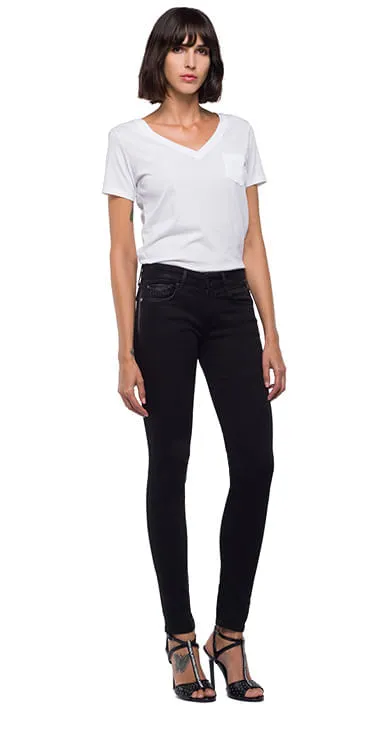 Jean Stretch Para Mujer Luz Replay 21463