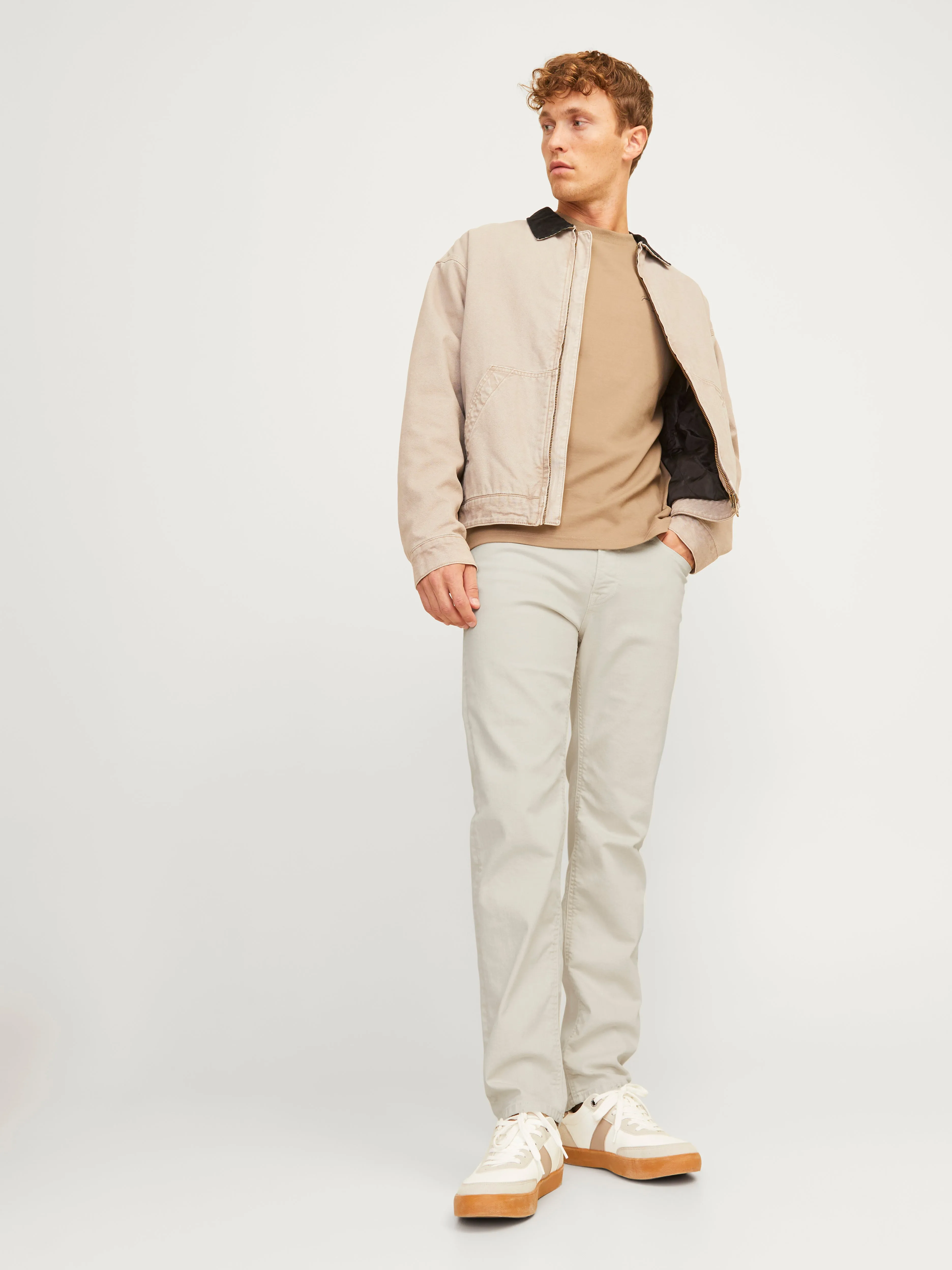 JJICLARK JJORIGINAL SQ 360 Vaqueros Corte regular | Blanco | Jack & Jones®