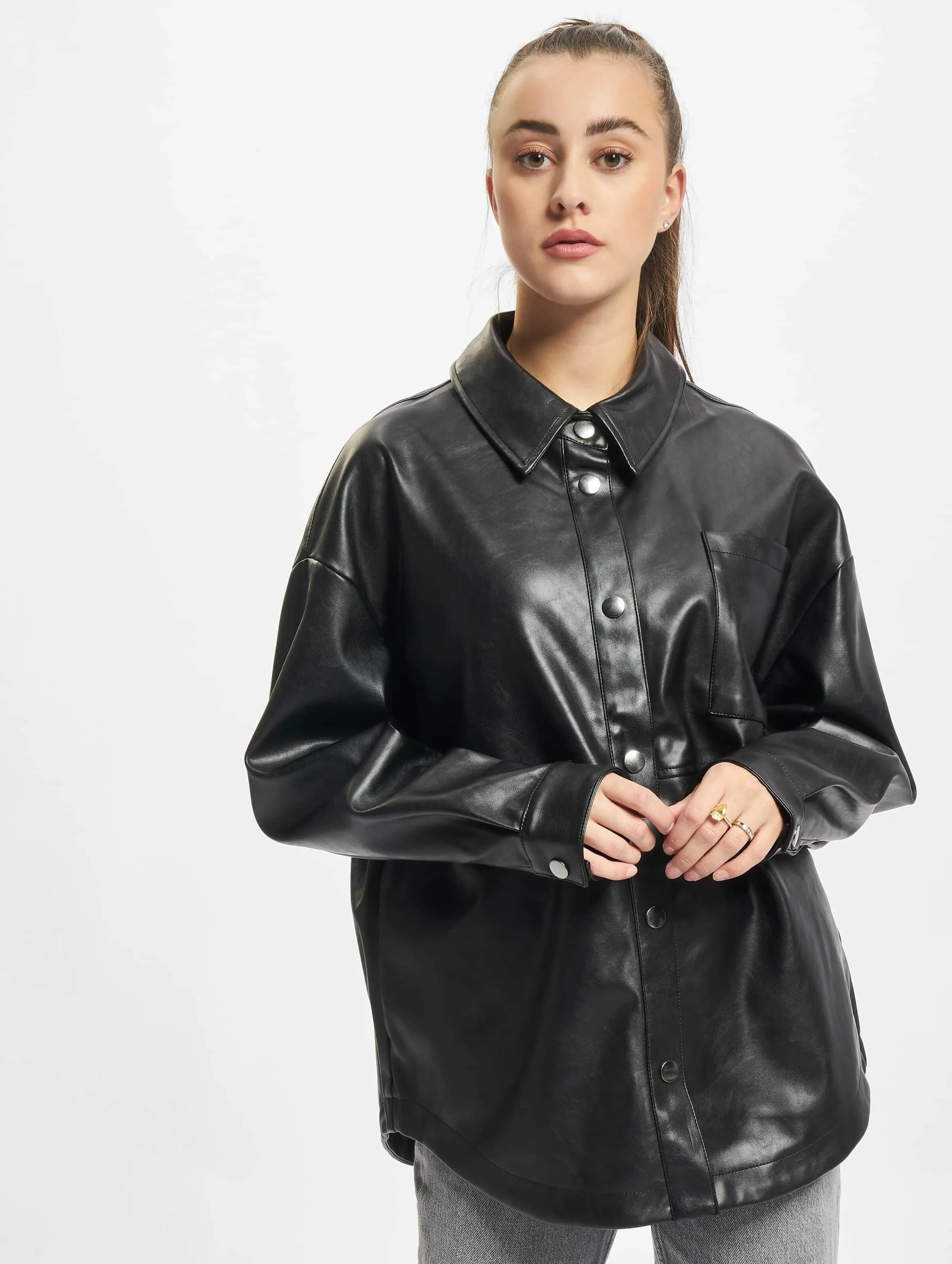 Ladies Faux Leather 