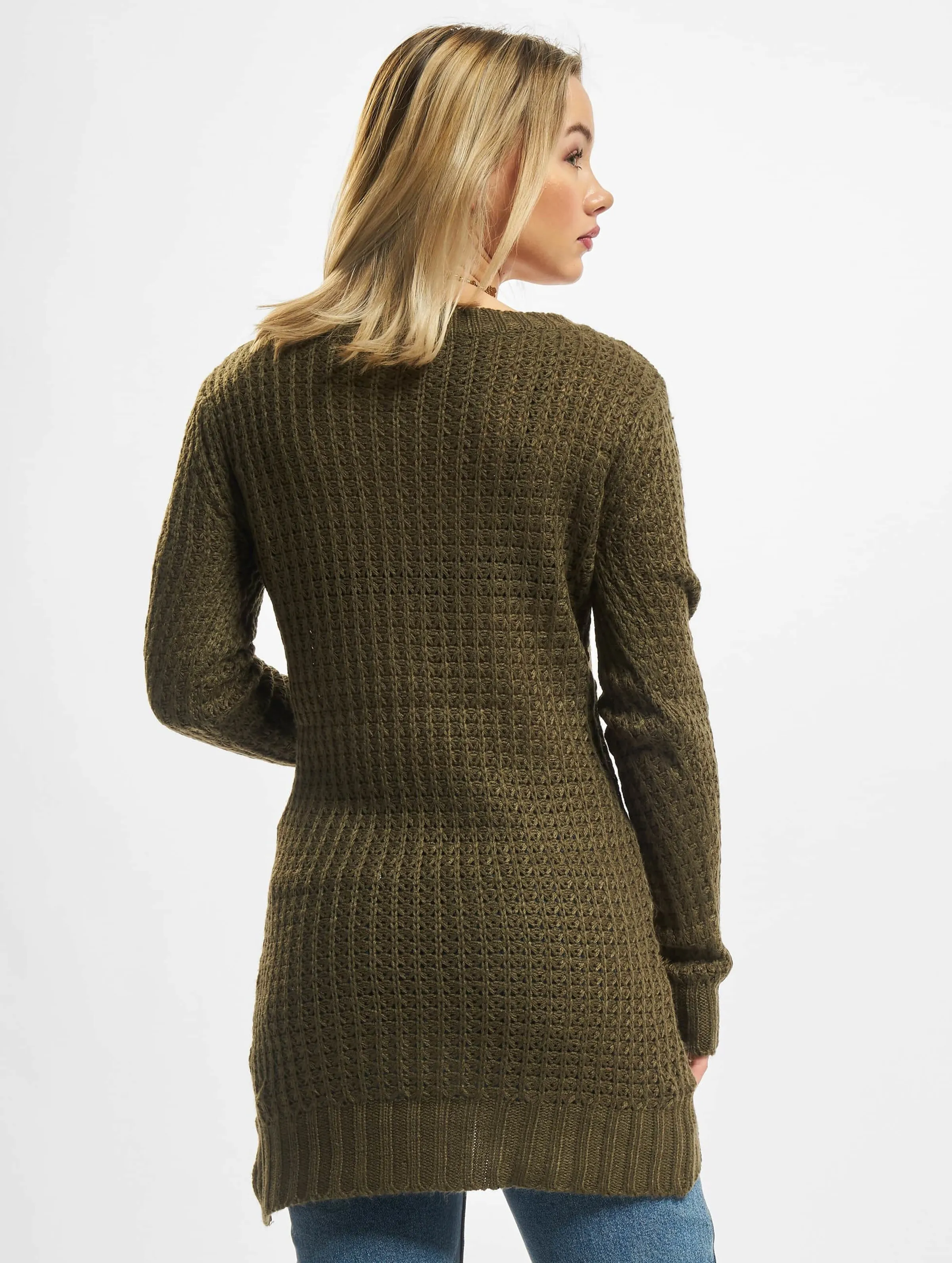 Ladies Long Wideneck