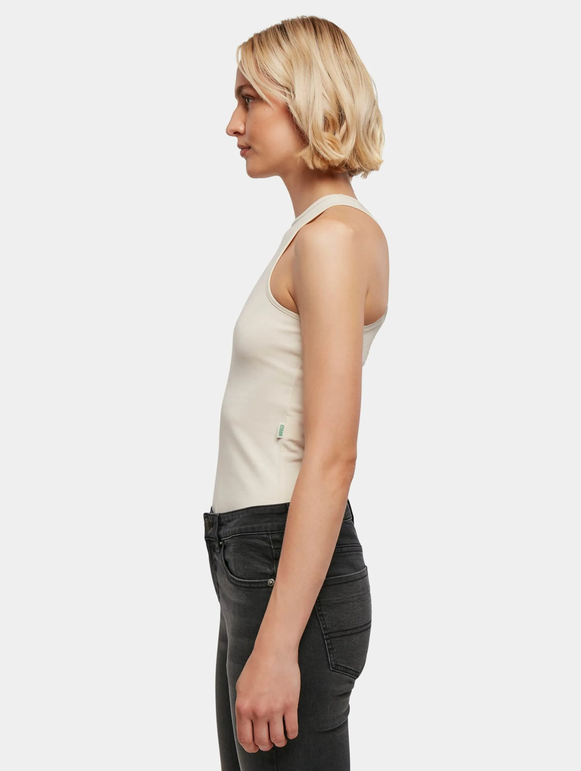 Ladies Organic Stretch Asymmetric