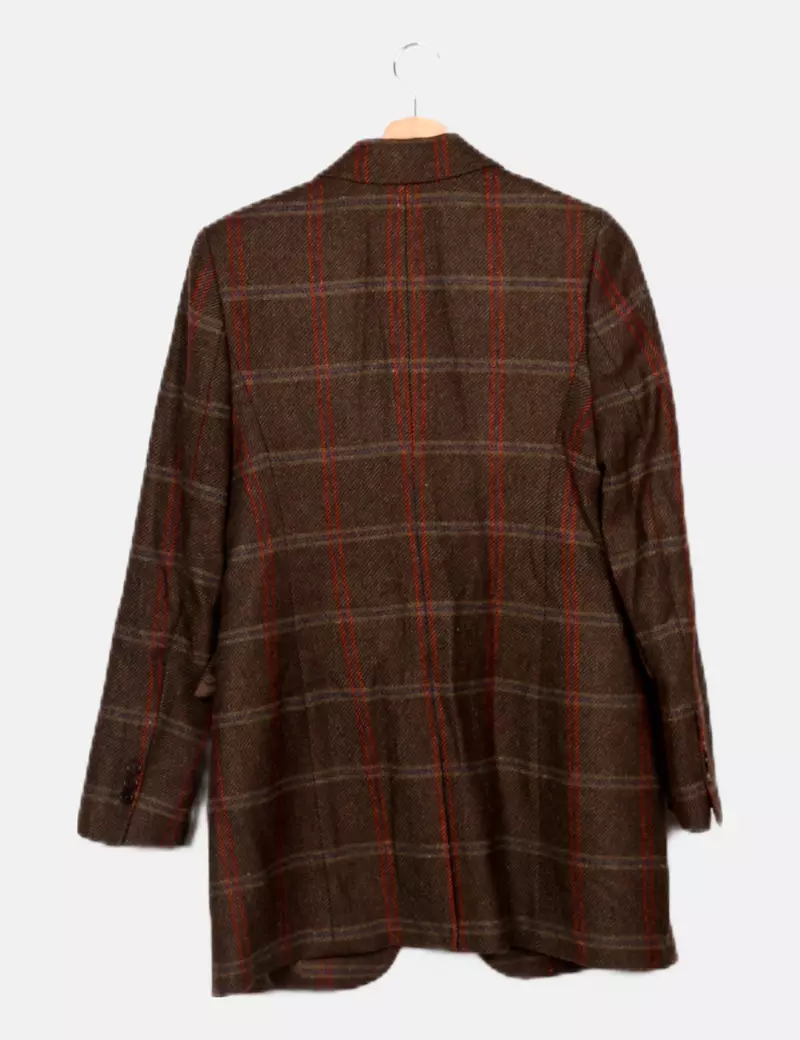 LLOYD´S Abrigo marrón estampado