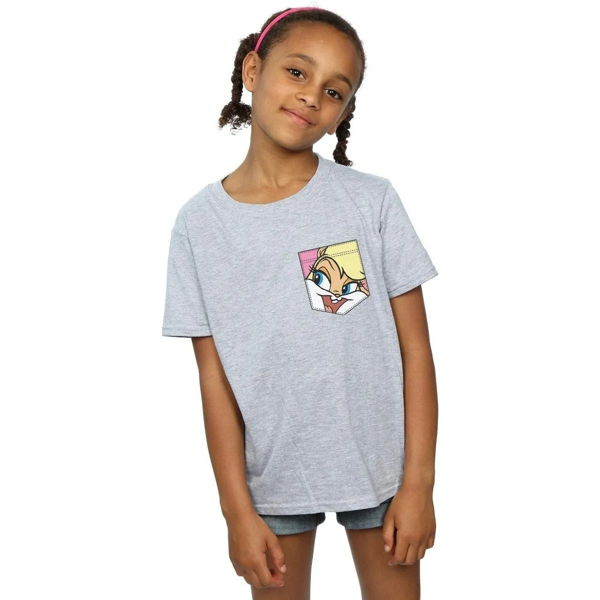 Lola Bunny Face Faux Pocket
