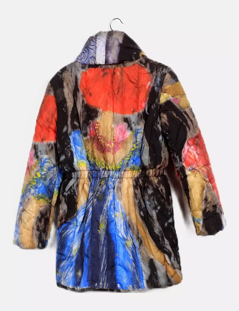 Louise Della Abrigo multicolor estampado