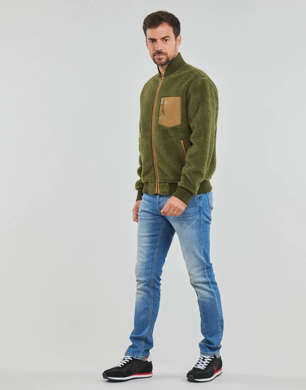 LSBOMBERM5LONG SLEEVEFULL ZIP