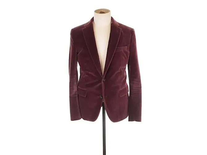Maison Martin Margiela Chaqueta de terciopelo Castaño 