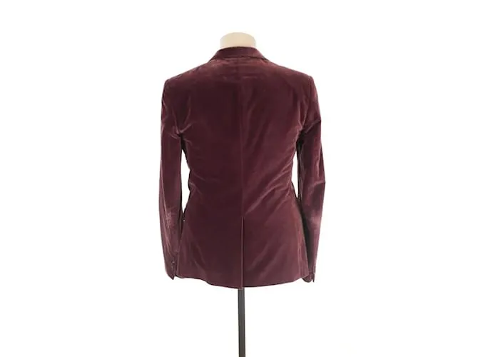 Maison Martin Margiela Chaqueta de terciopelo Castaño 