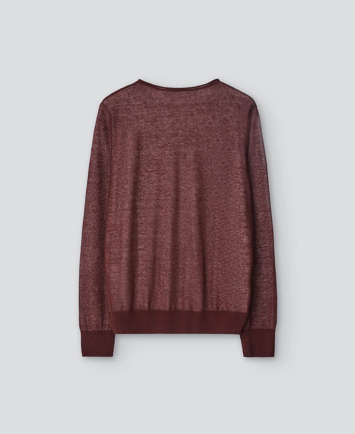 Marbled brown sweater man