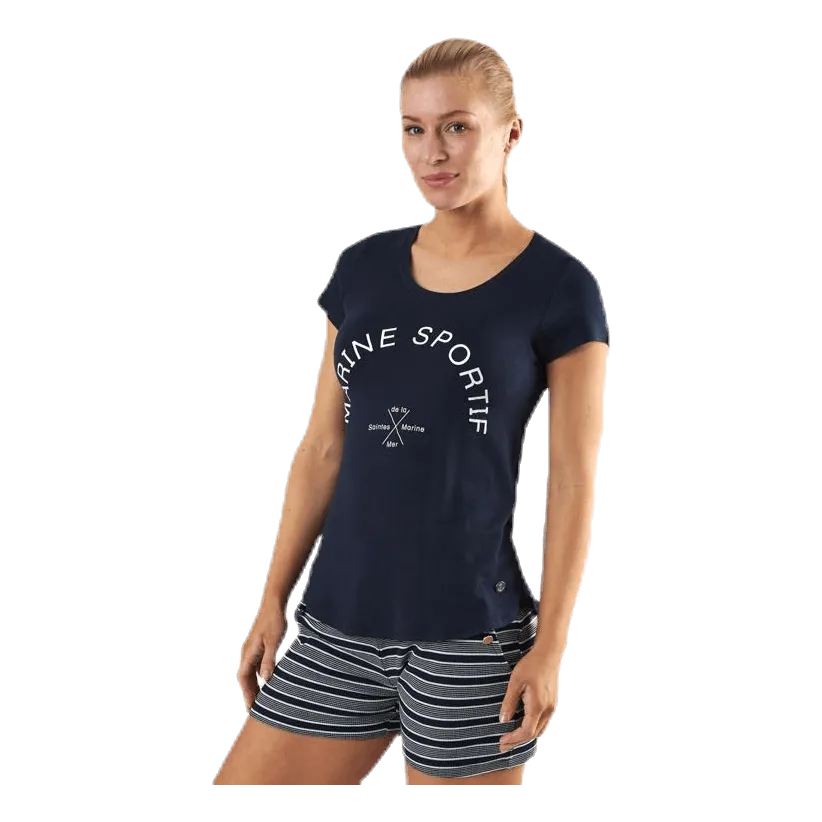 MARINA VISALIA TSHIRT BLUE