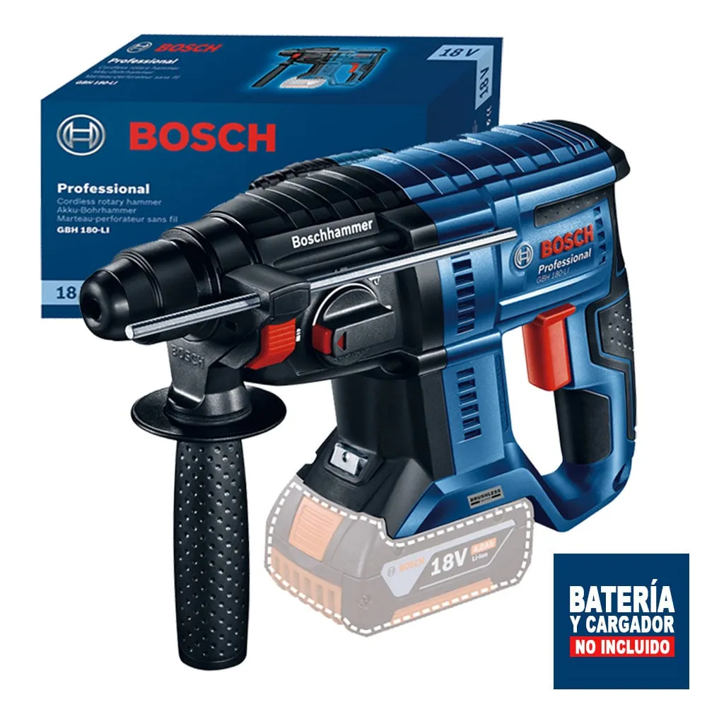 Martillo Perforador Bosch Brushless Gbh 180 Li 18v (Sin Bateria)