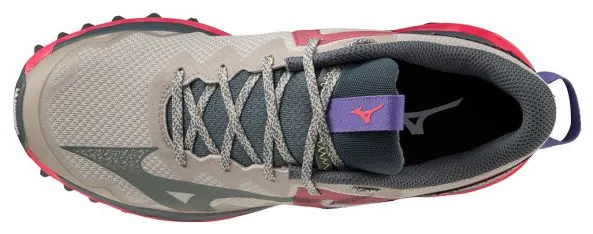 Mizuno Zapatillas Trail Running Mizuno Wave Mujin 9 Gris RosaMujer