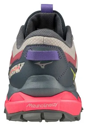 Mizuno Zapatillas Trail Running Mizuno Wave Mujin 9 Gris RosaMujer