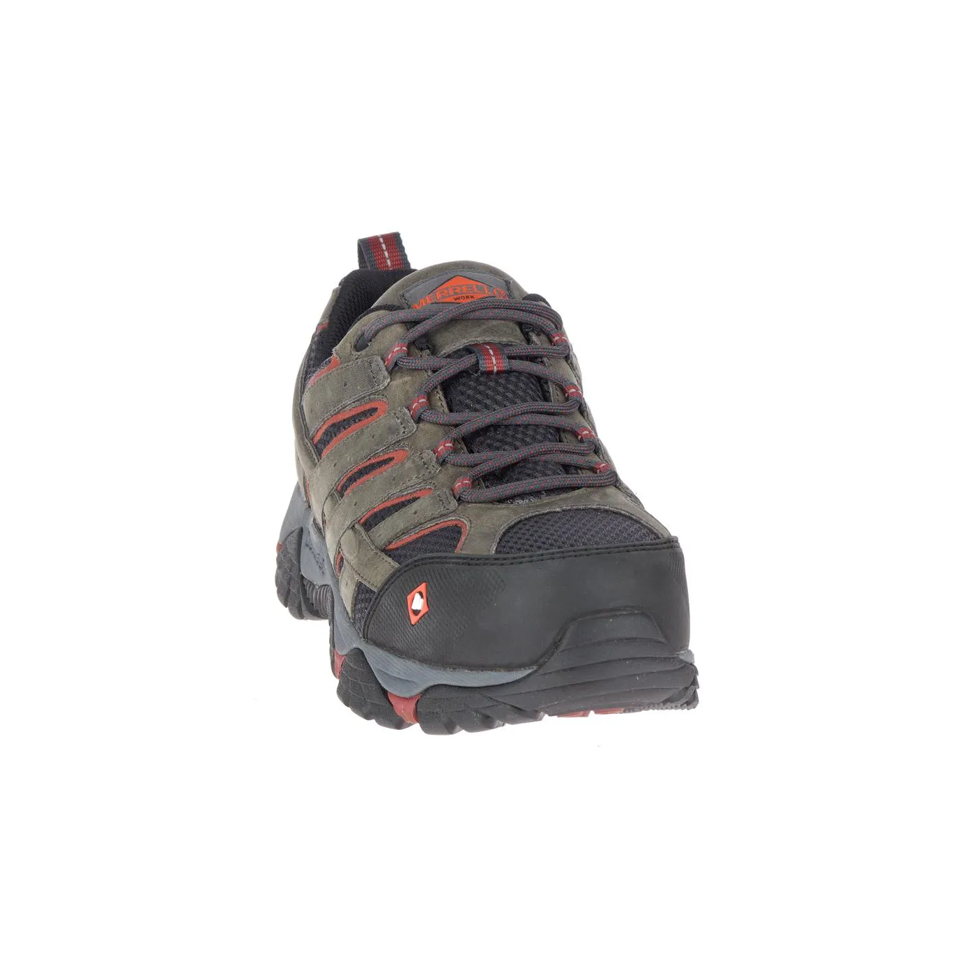 MOAB VERTEX VENT MEN'S COMPOSITETOE WORK SHOES PEWTER