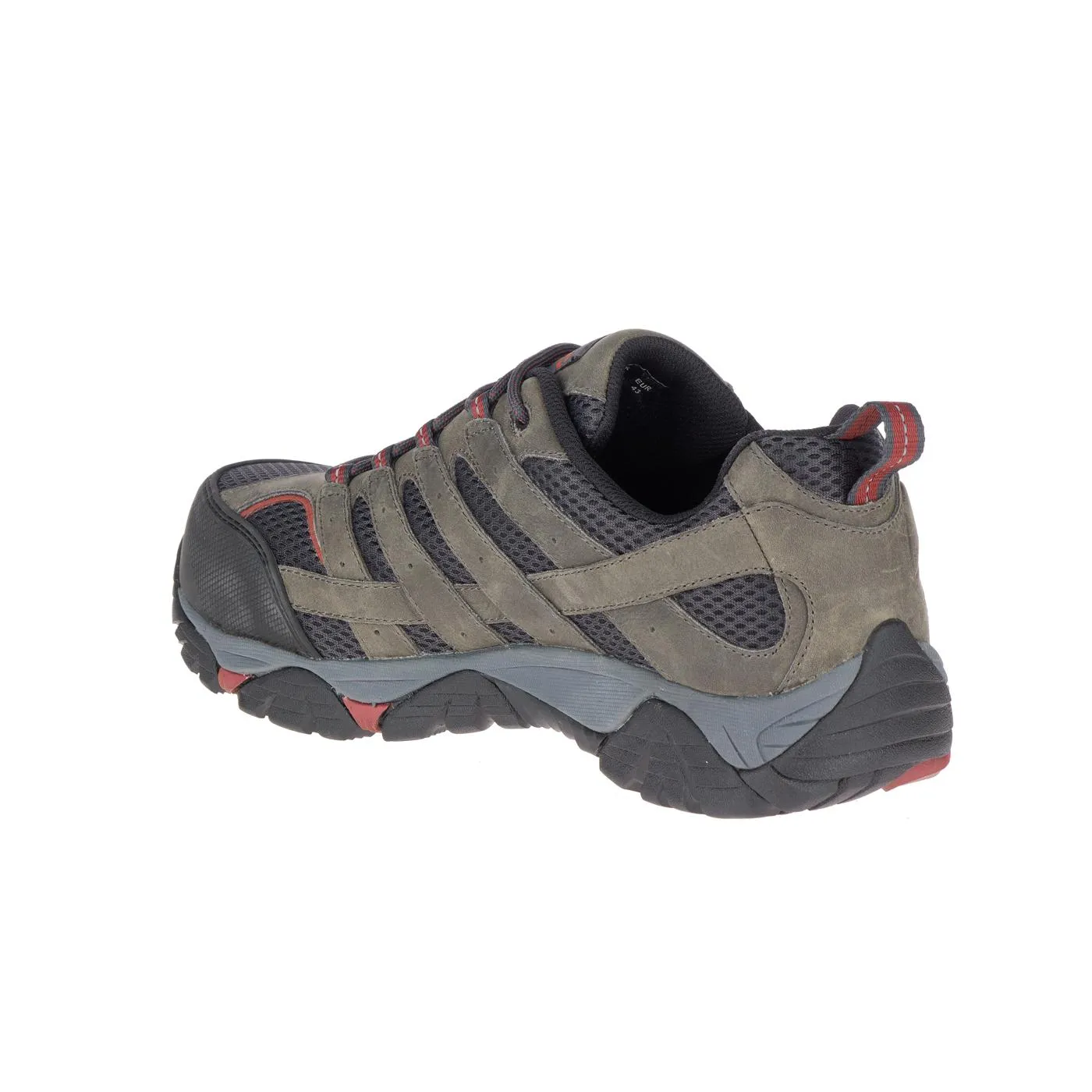 MOAB VERTEX VENT MEN'S COMPOSITETOE WORK SHOES PEWTER