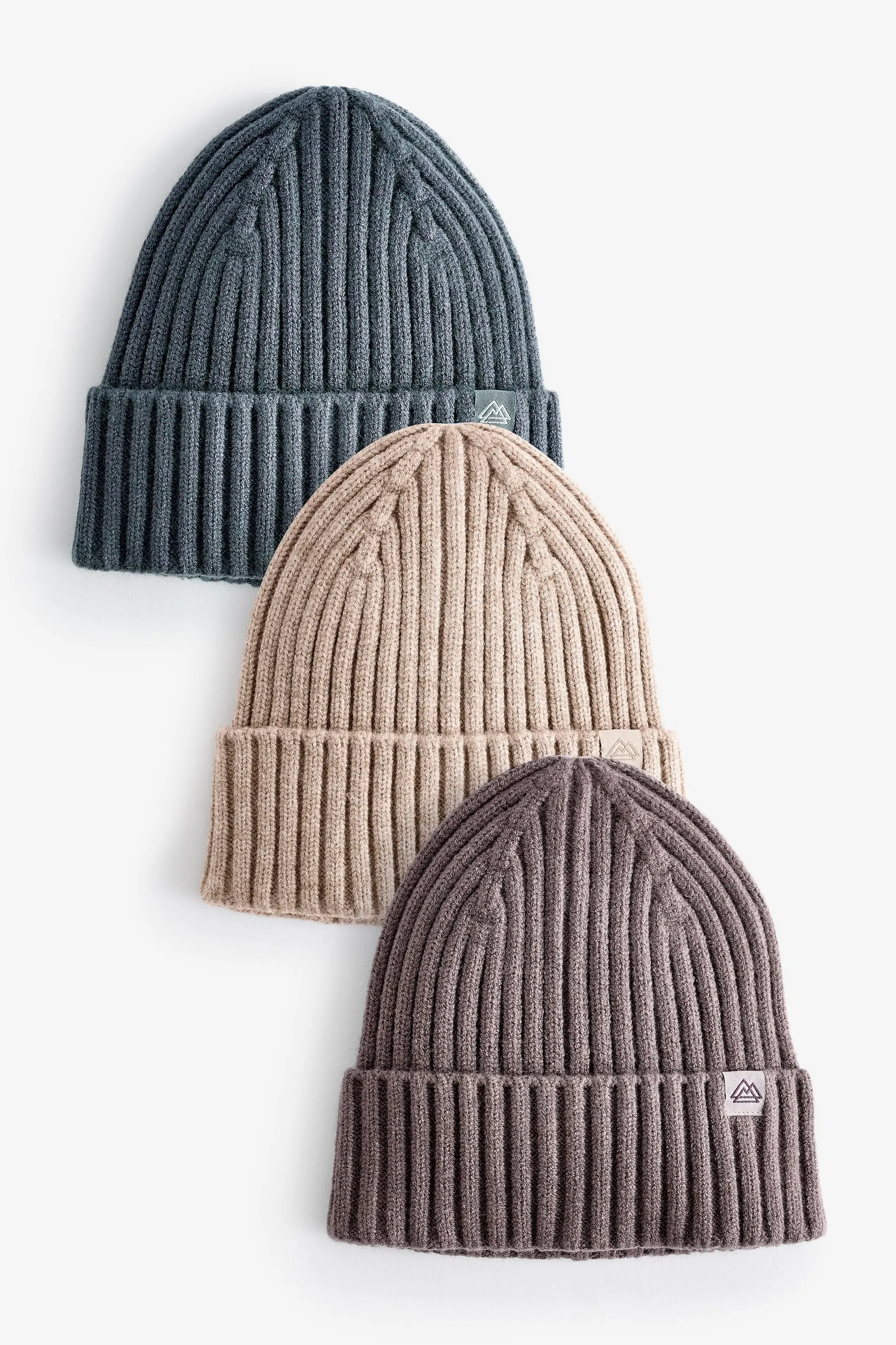 NEUTRO  KNITTED BEANIES 3 PACK (116YRS)