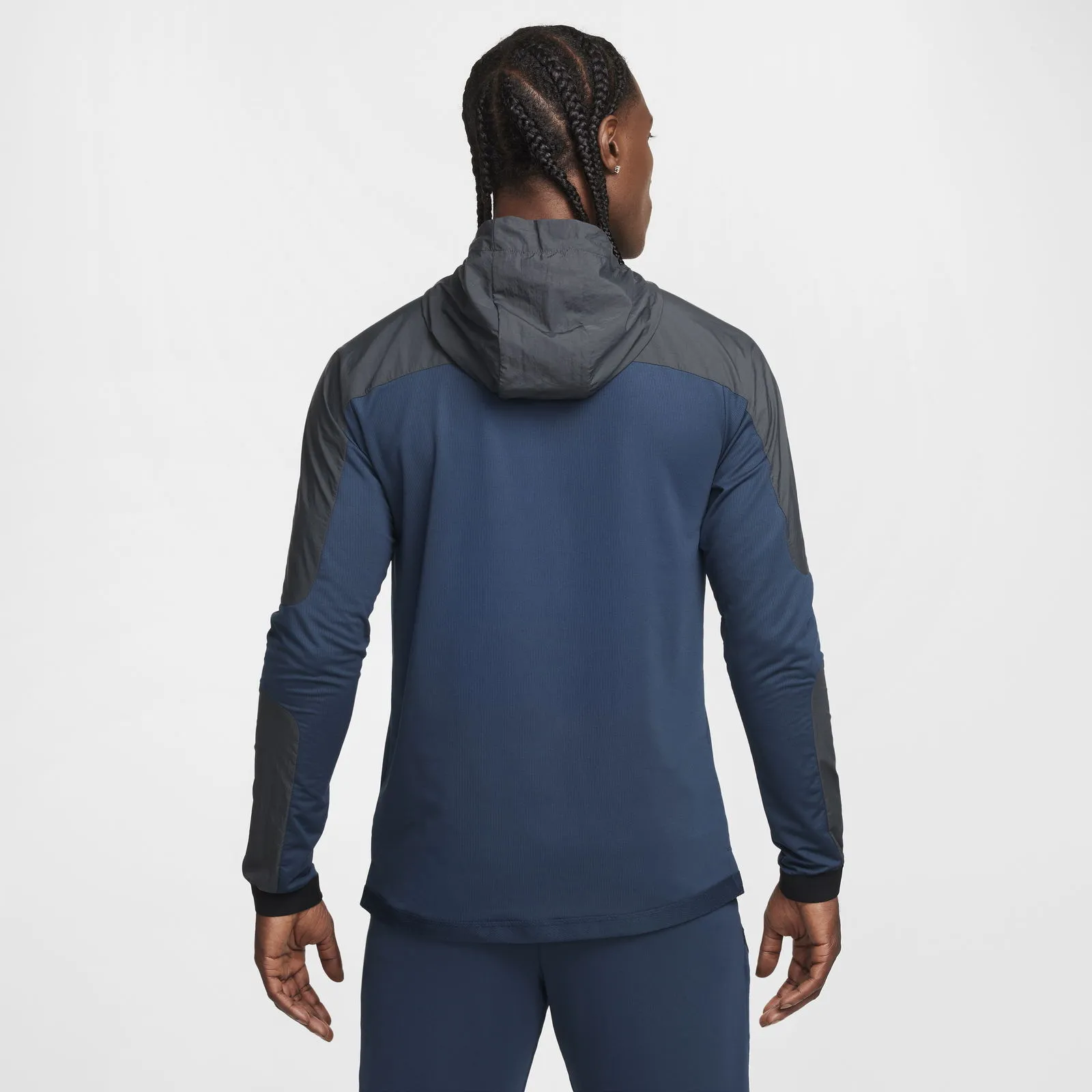 NIKE LONG SLEEVE RUNNING TSHIRT BLUE
