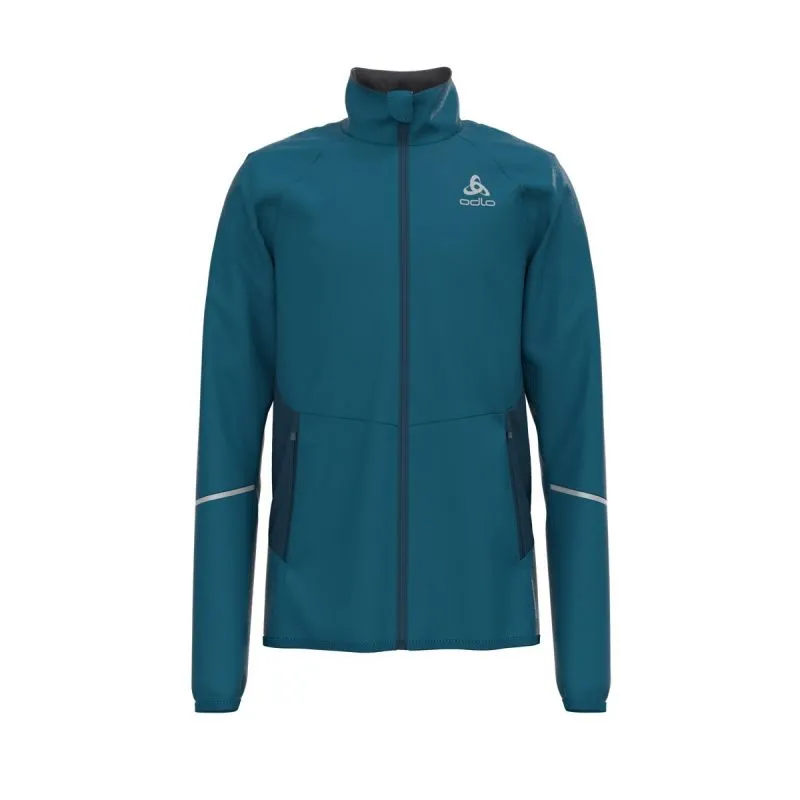 NIñOS ODLO CHAQUETA BRENSHOLMEN JUNIOR (AZUL SAXONIA  BUCEO PROFUNDO)